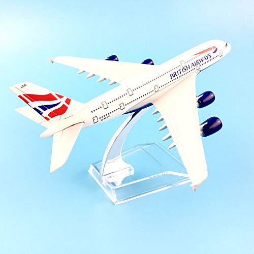 Airplane Diecast British Airways A380 16Cm
