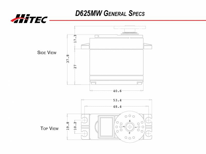 Hitec Servo D625mw