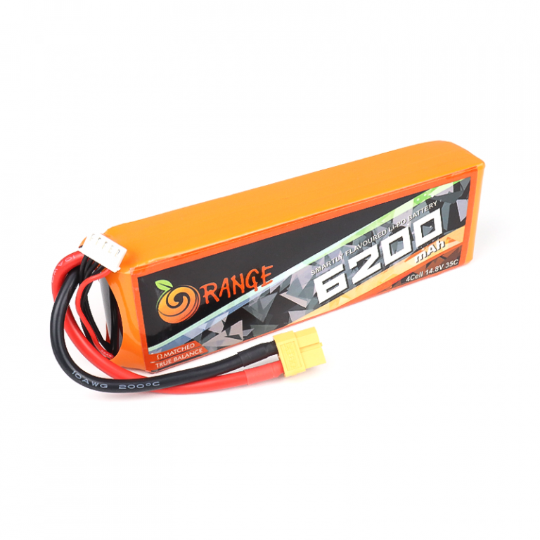 Orange 6200mAh 4S 35C/70C (14.8V) Lithium Polymer Battery Pack