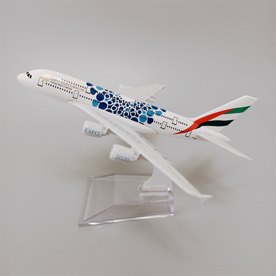 Airplane Diecast Expo 2020 Dubaiuae Dubai Airbus 380 A380 16Cm