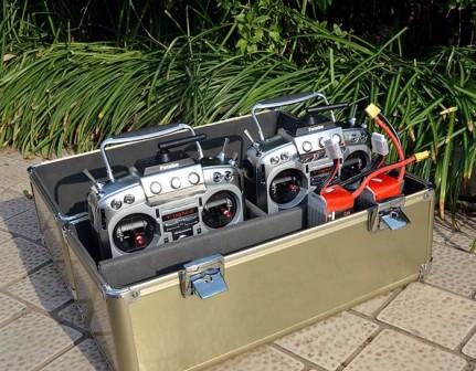 FUTABA BOX FOR TRANSMITTER (ALUMINIUM CASE)