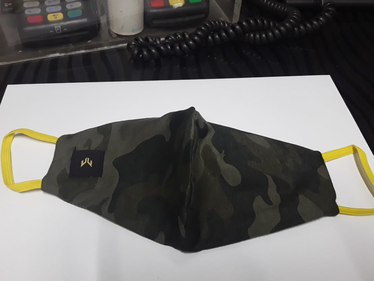 Face mask Camo Army Green Dark Medium