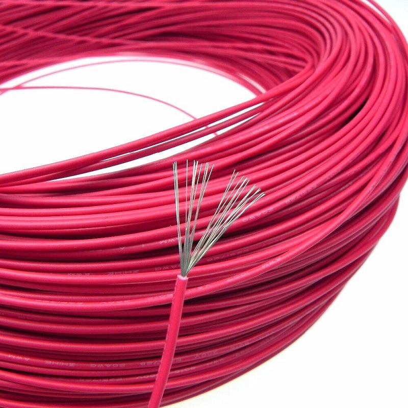 18AWG UL1007 PVC Electronic Wire 1m (Black) + 1m (Red)