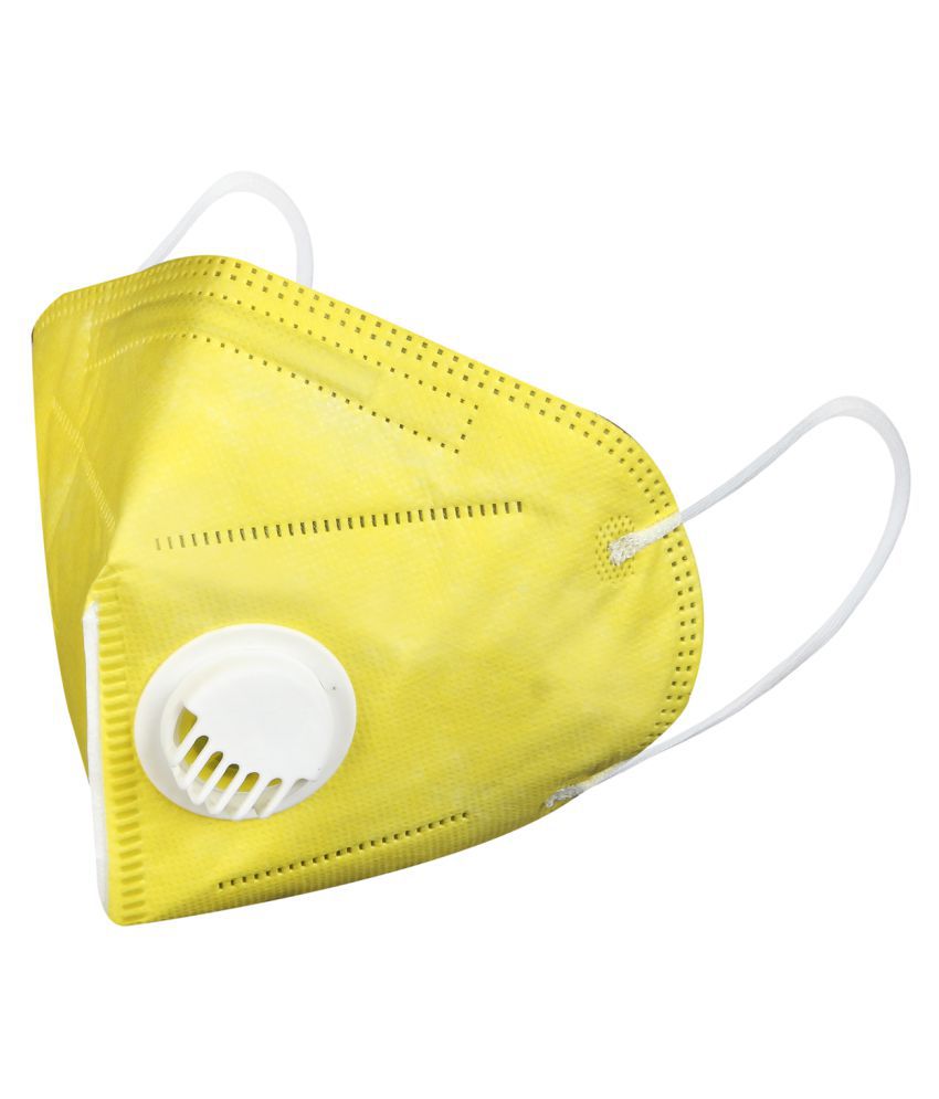 N95 Face Mask (Yellow) Filters