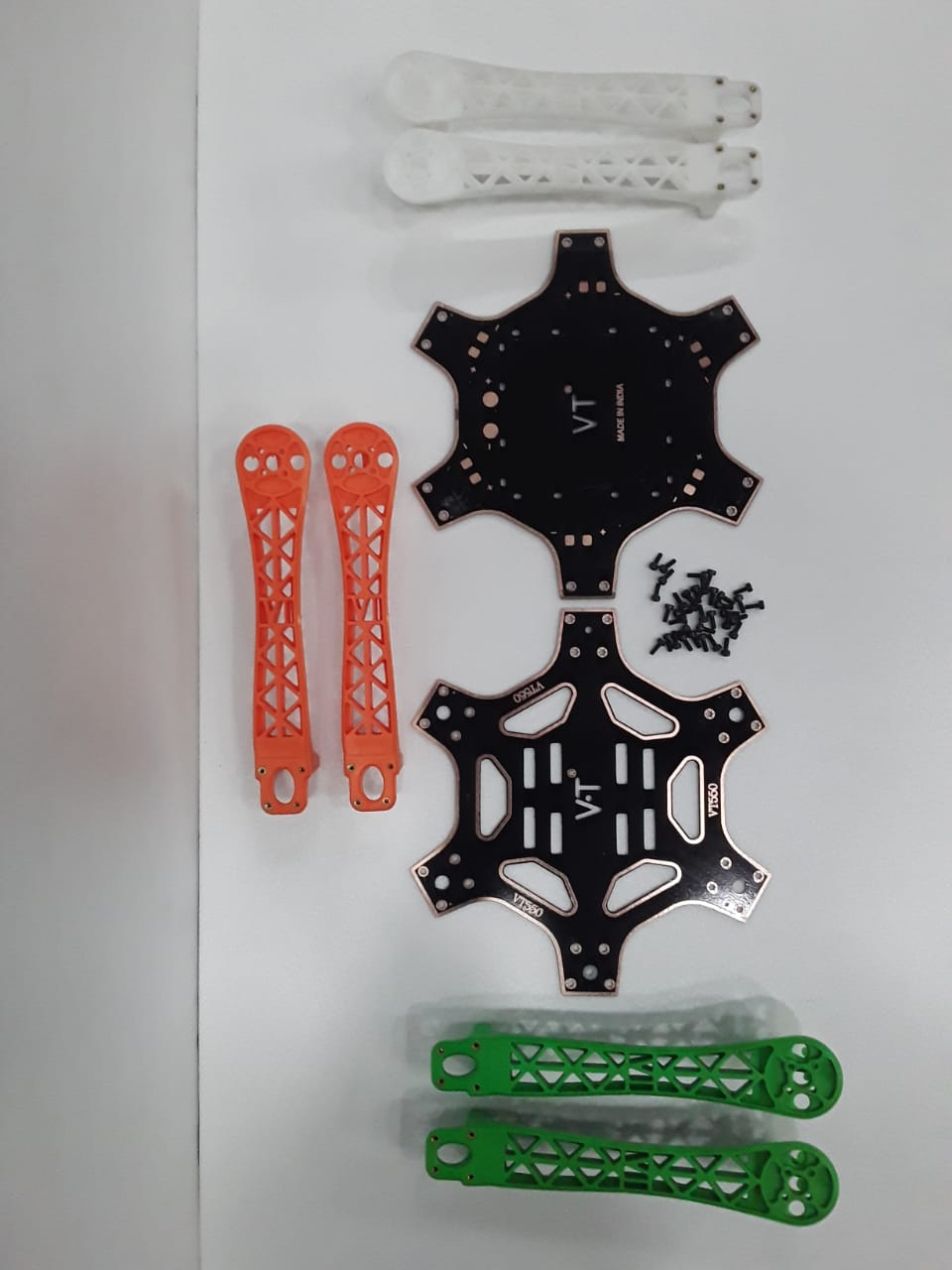 Quadcopter Frame Hard Plastic 550Mm Size