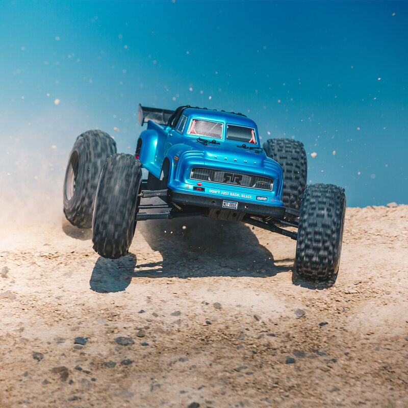 Arrma Ara8611 V5T2 Notorious 4Wd 1/8 Stunt Rc Truck Blue