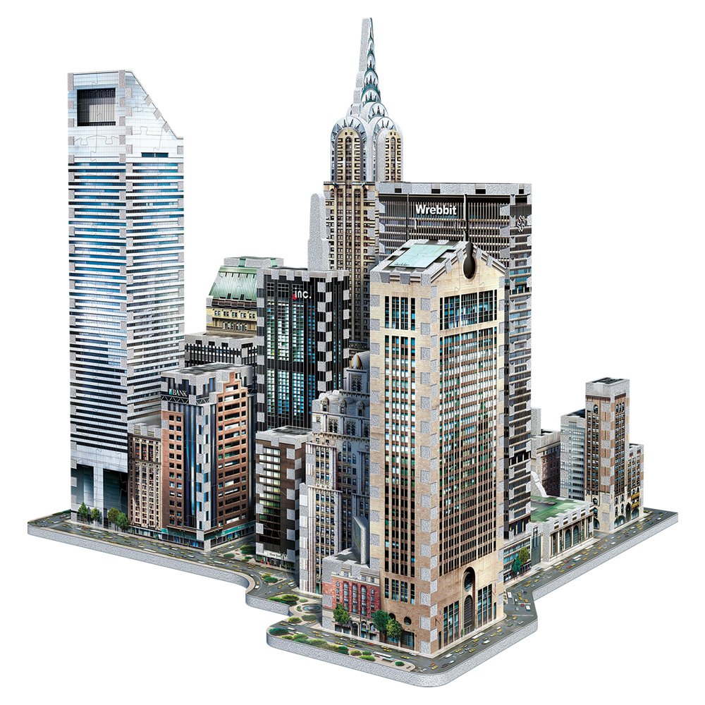 WREBBIT NY MIDTOWN EAST 3D PUZZLE