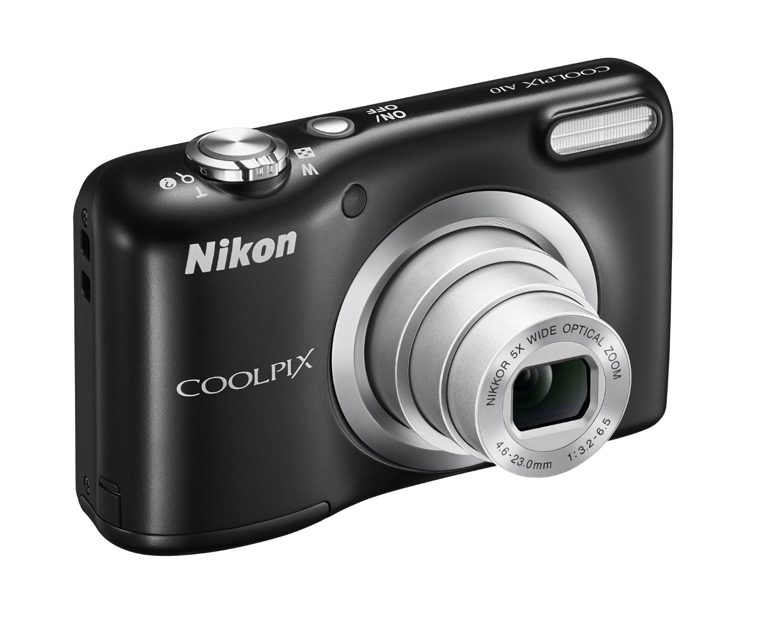 Nikon Coolpix A10 Point and Shoot Digital Camera (Black)-QUALITY PRE OWNED