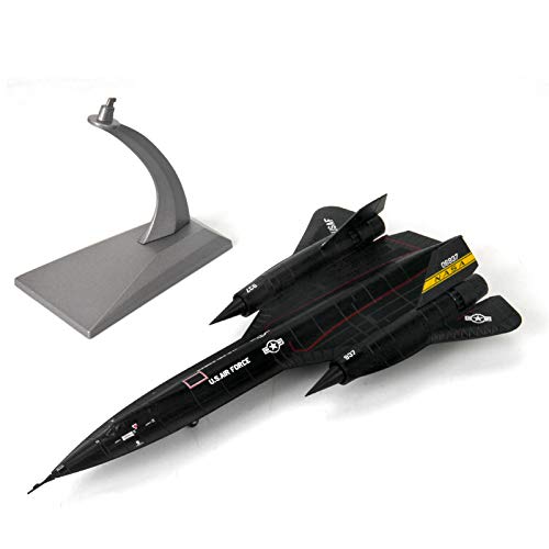 Diecast Airplane SR-71 Blackbird 1:144 Metal Static Model