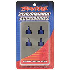 Traxxas 3767A Blue-Anodized Aluminium Shock Caps (Fits Ultra Shocks) (Set Of Four)