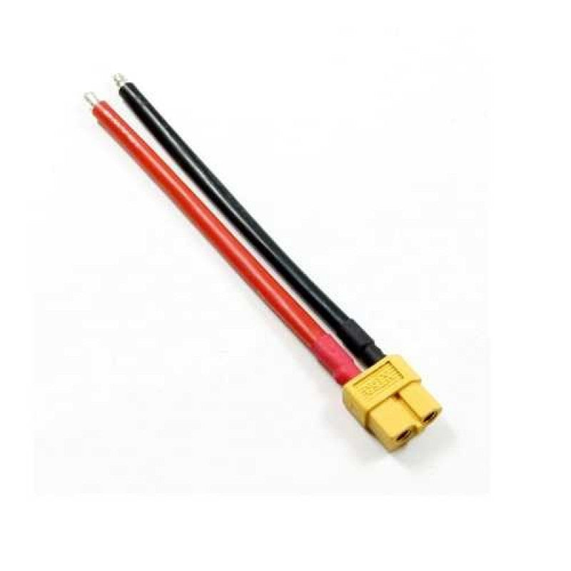 SafeConnect XT60 Female with 14AWG Silicon Wire 10cm-1Pcs