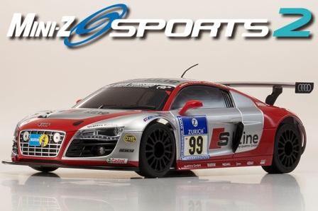 Kyosho Audi R8 MINI-Z Racer MR-03 Sports.