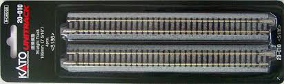 KATO N-STRAIGHT TRACK 4 PCS 5/16 186MM