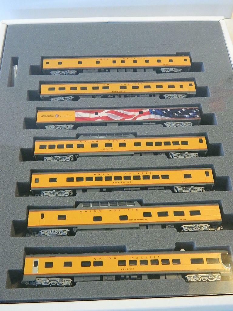 KATO UP EXCURSION TRAIN 7 CAR SET N SCALE