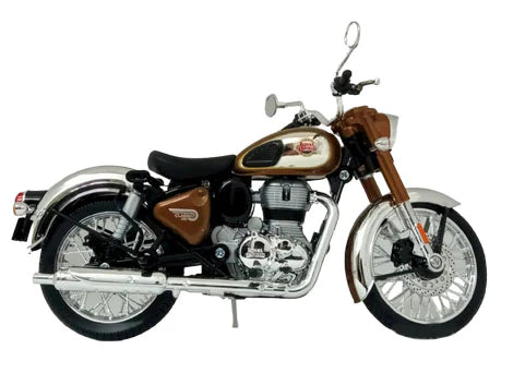 Royal Enfield Classic 350 Chrome bronze colour scale 1/12