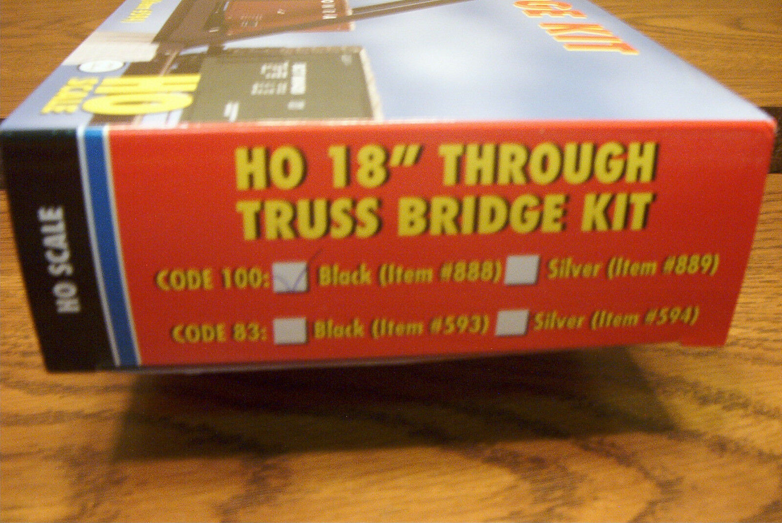 HO-18 THROUGH TRAIN BRIDGE KIT