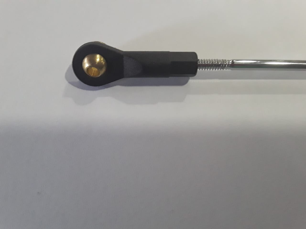 Ball Link With Threaded Push Rod And Metal Clevis-20Cm