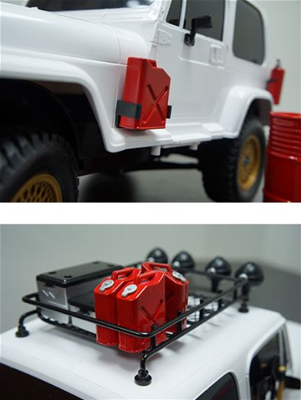 Yeah Racing 1/10 RC Rock Crawler Accessory Oil Tank