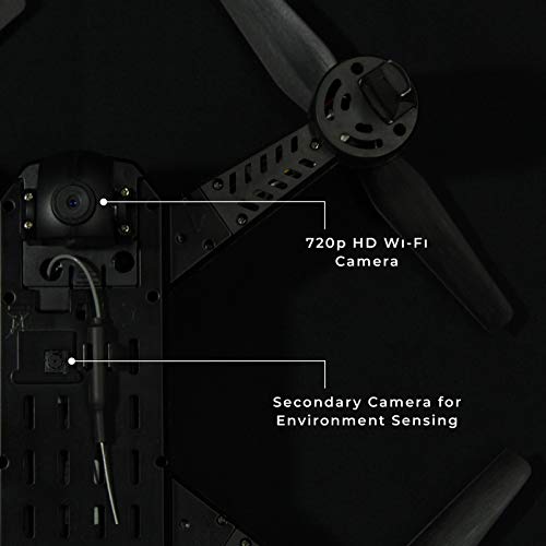 Hasten 720 Black WiFi Hd 720P FPV Dual Camera