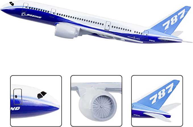Airplane Diecast Metal B787 1:400 Scale