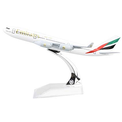 Airplane Diecast Emirates Ek 340 16Cm