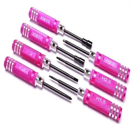 Hex Screwdriver Set 7Pc