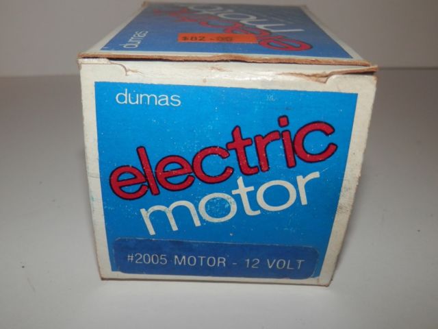 DUMAS BOAT MOTOR 12V #2005