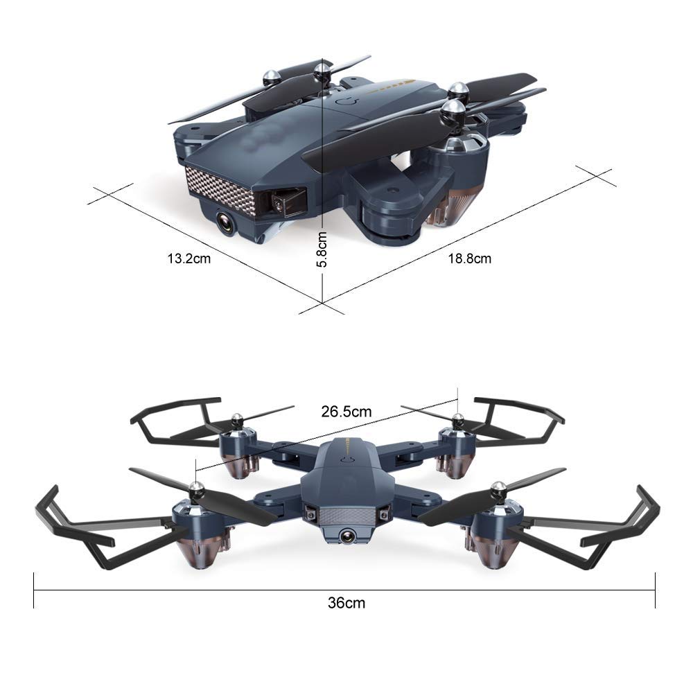 Toy Drone Folding Quad copter  No.Z816w(480P) With Camera