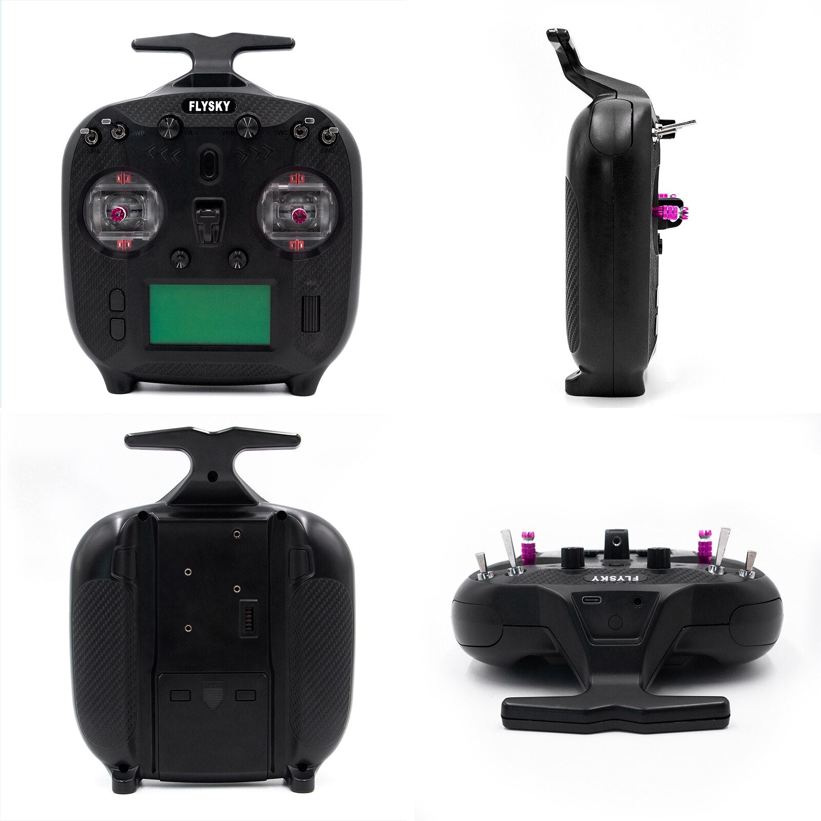 FlySky FS-ST8 2.4 GHz ANT Transmitter with FS-SR8 receiver (Upgraded Version)