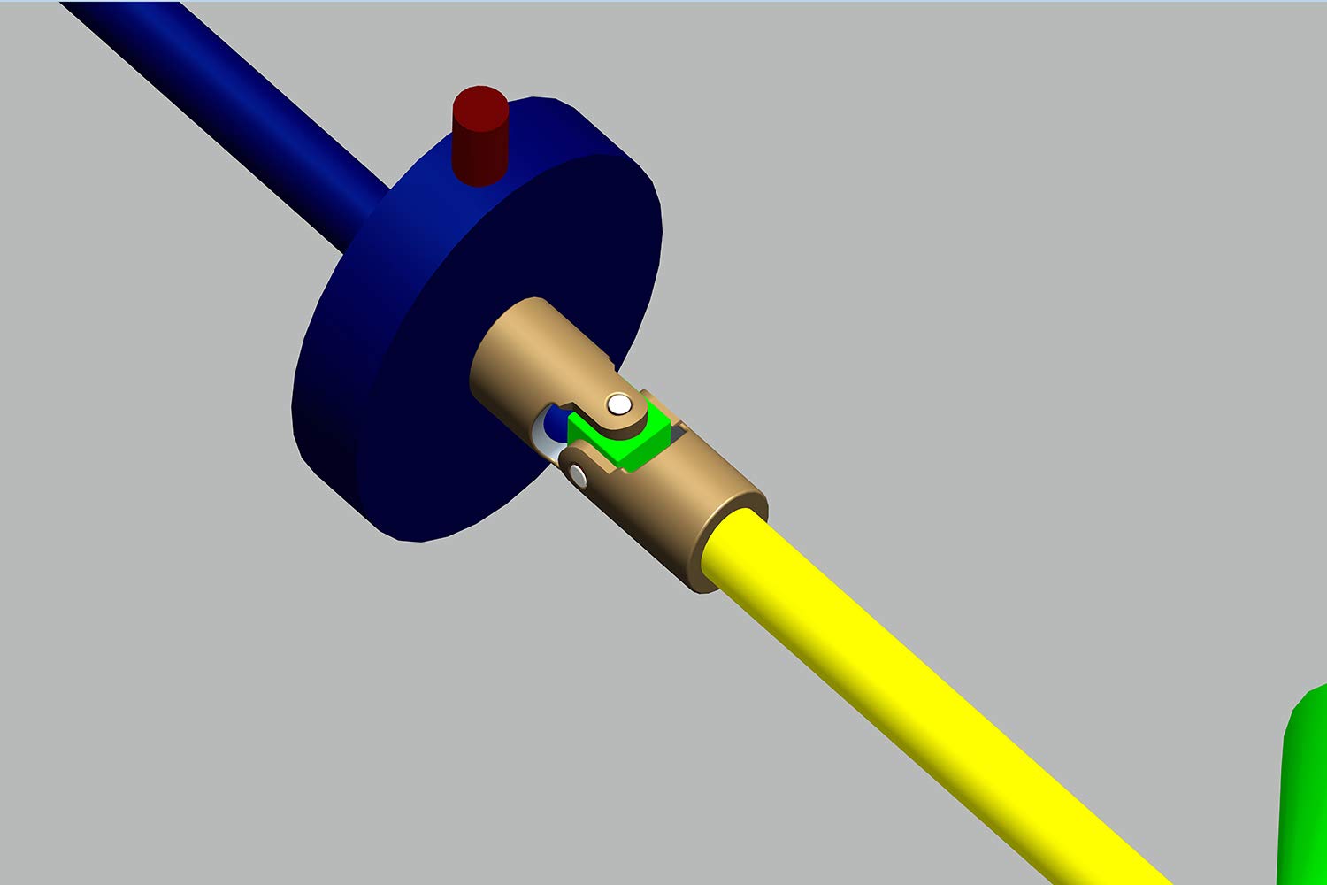 Metal Coupling Unit for 4mm x 3mm Boats