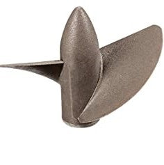 2 Blade Boat Propeller 45x31.5 M3 Reverse