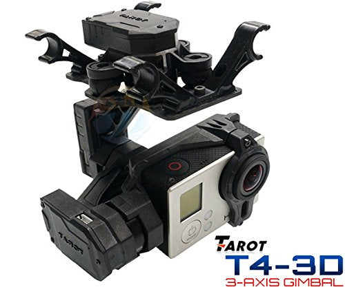 Tarot T4-3D 3-Axis Brushless Gimbal For Gopro Hero3/Hero4 TL3D01