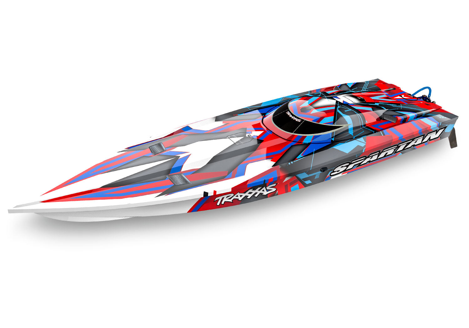 Traxxas Spartan Race Boat Brushless 36" Red 57076-4