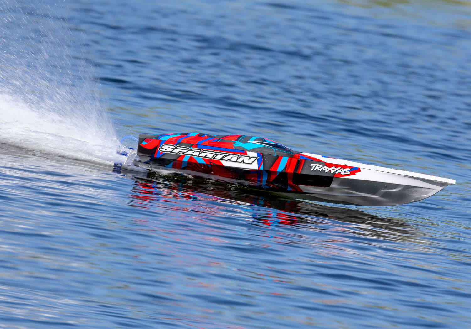 Traxxas Spartan Race Boat Brushless 36" Red 57076-4