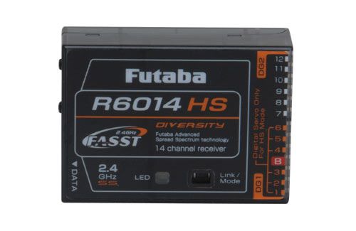 Futaba R6014HS 14-Channel FASST Receiver-Quality Pre Owned