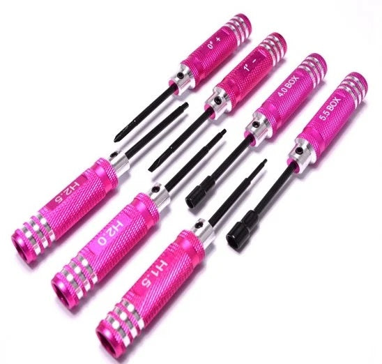 Hex Screwdriver Set 7Pc