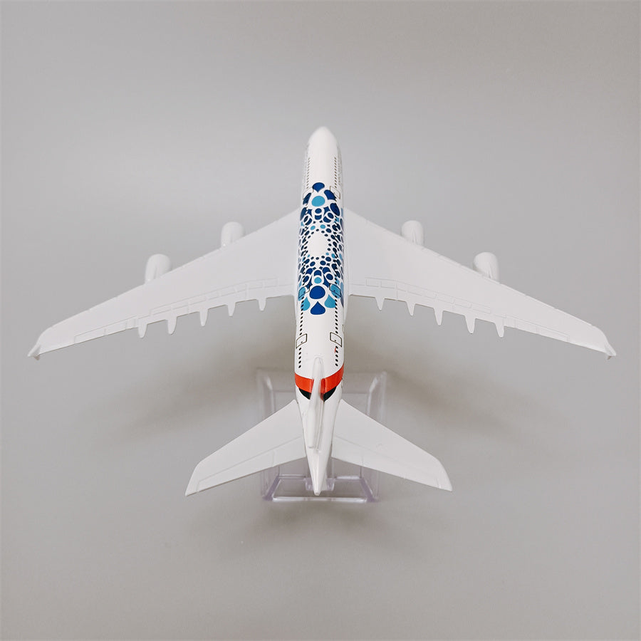 Airplane Diecast Expo 2020 Dubaiuae Dubai Airbus 380 A380 16Cm