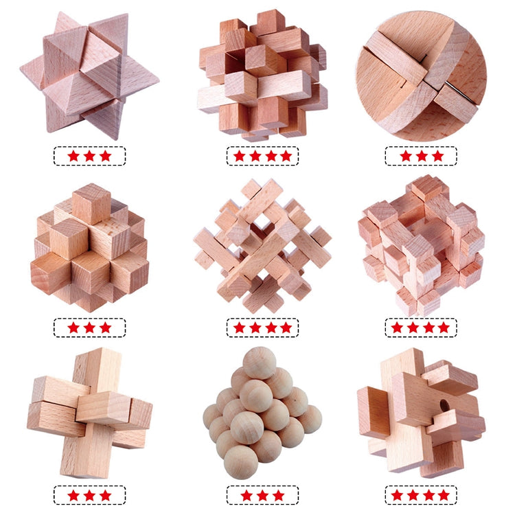 Puzzles 1Q Busters Wooden Puzzles No.E536