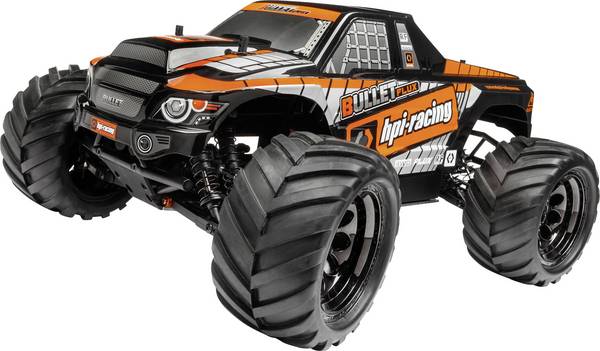 Hpi Bullet Mt Flux Rtr 1/10Scale 4Wd Electric Monster Truck