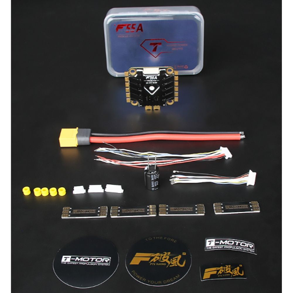 T Motor F55A Proii 55A 3-6S Blheli32 4In1 Esc W/Bec