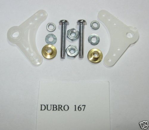 Du-Bro 90Degree Nylon Bellcrank Assemblies No.167