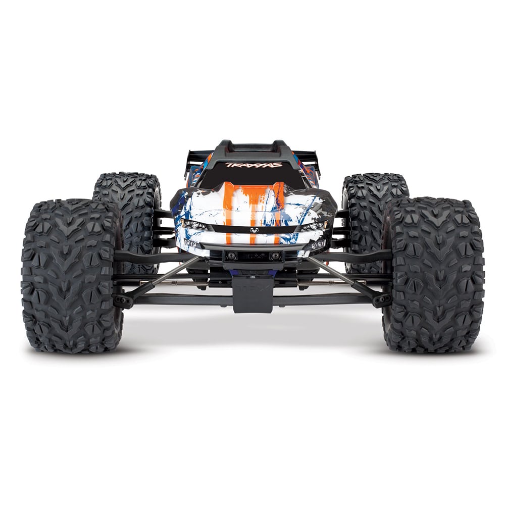 Traxxas E-Revo Vxl 2.0 4Wd Moster Truck Orange Tsm Tqi  2.4Ghz #86086-4