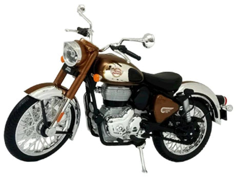 Royal Enfield Classic 350 Chrome bronze colour scale 1/12