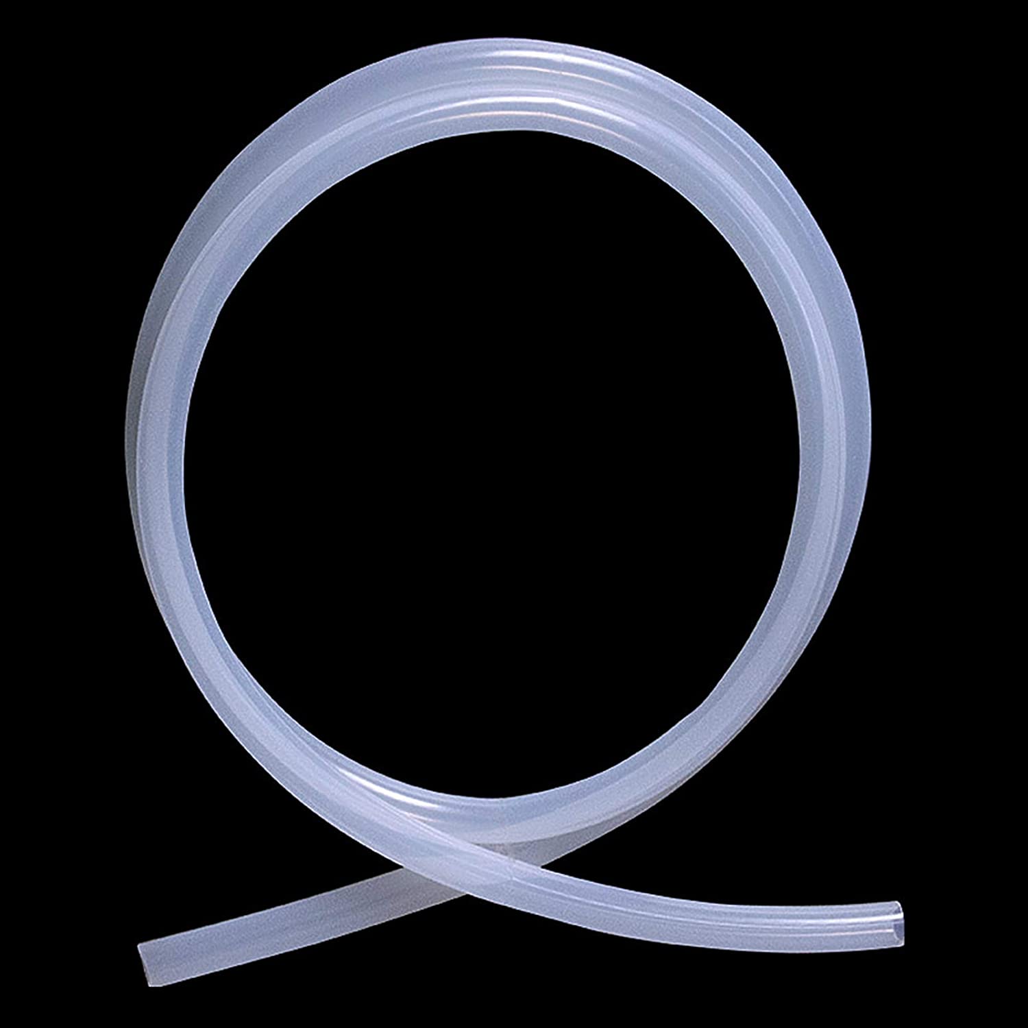 Silicon Fuel Tubing - Transparent Clear 1mtr