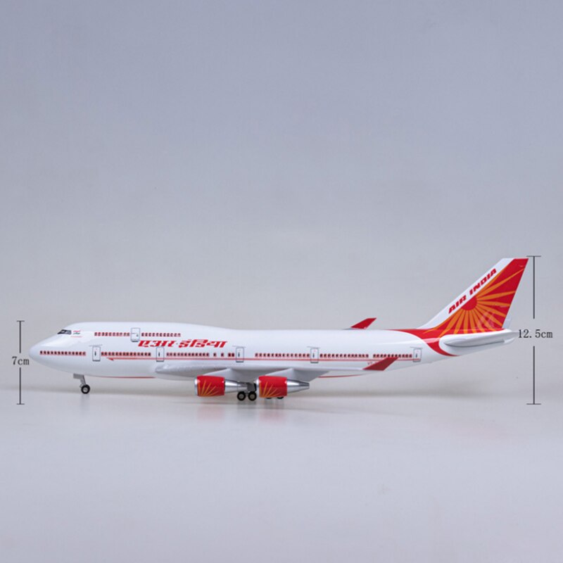 Static 747 Air India (1:150Scale)