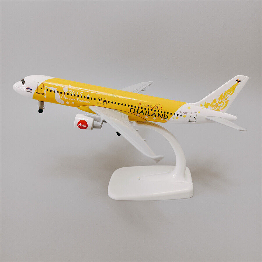 Airplane Diecast Metal Thailand A320 20Cm