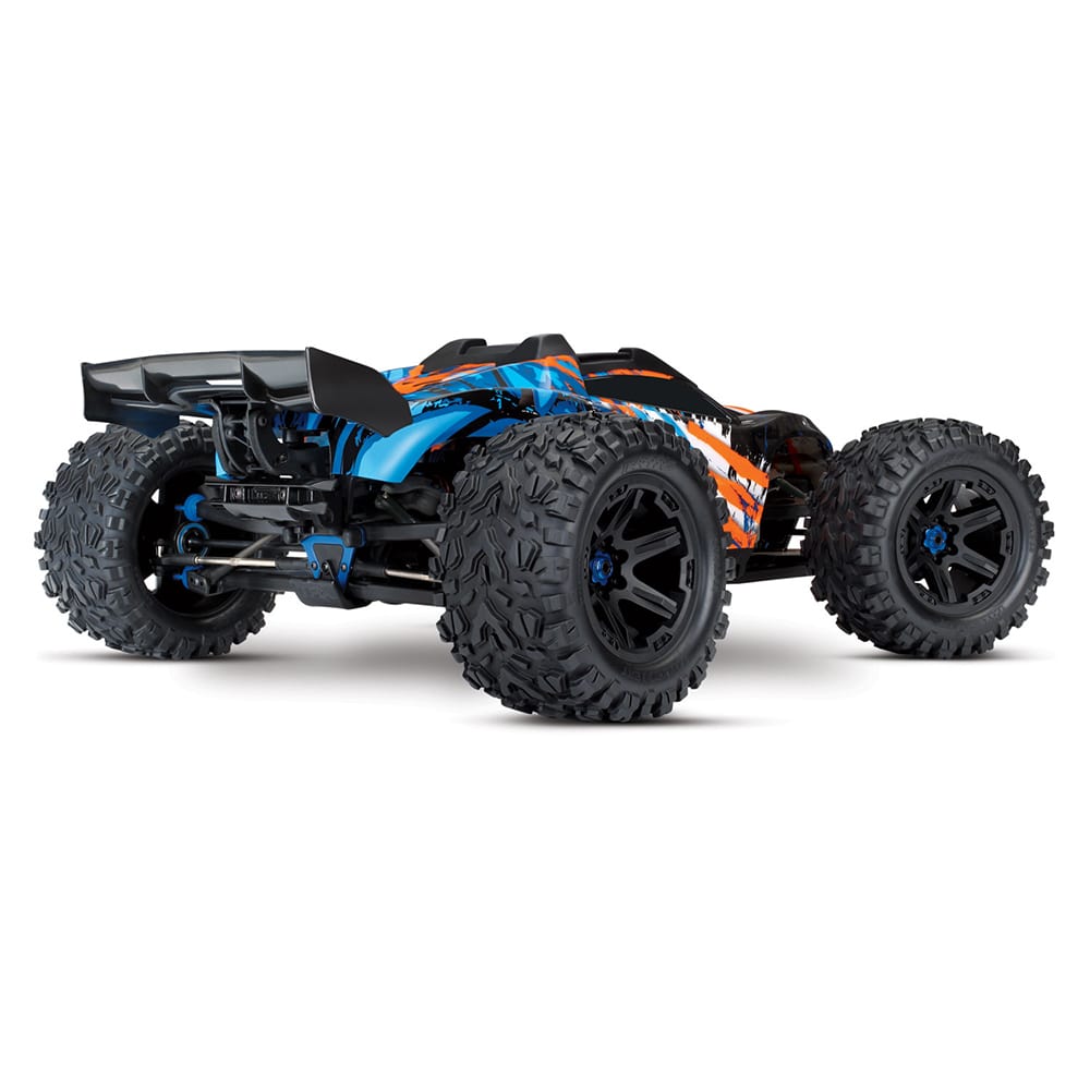 Traxxas E-Revo Vxl 2.0 4Wd Moster Truck Orange Tsm Tqi  2.4Ghz #86086-4