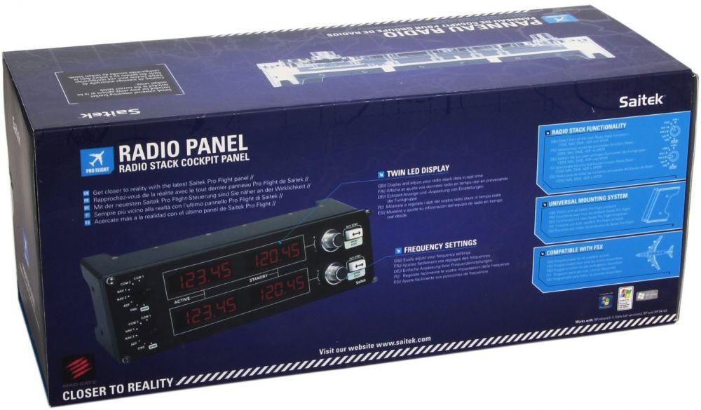 LOGITECH G SATIK PRO FLIGHT RADIO PANEL