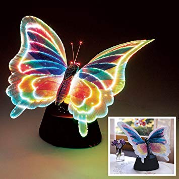 FIBER OPTIC LIGHT BUTTERFLY 7041-HH1