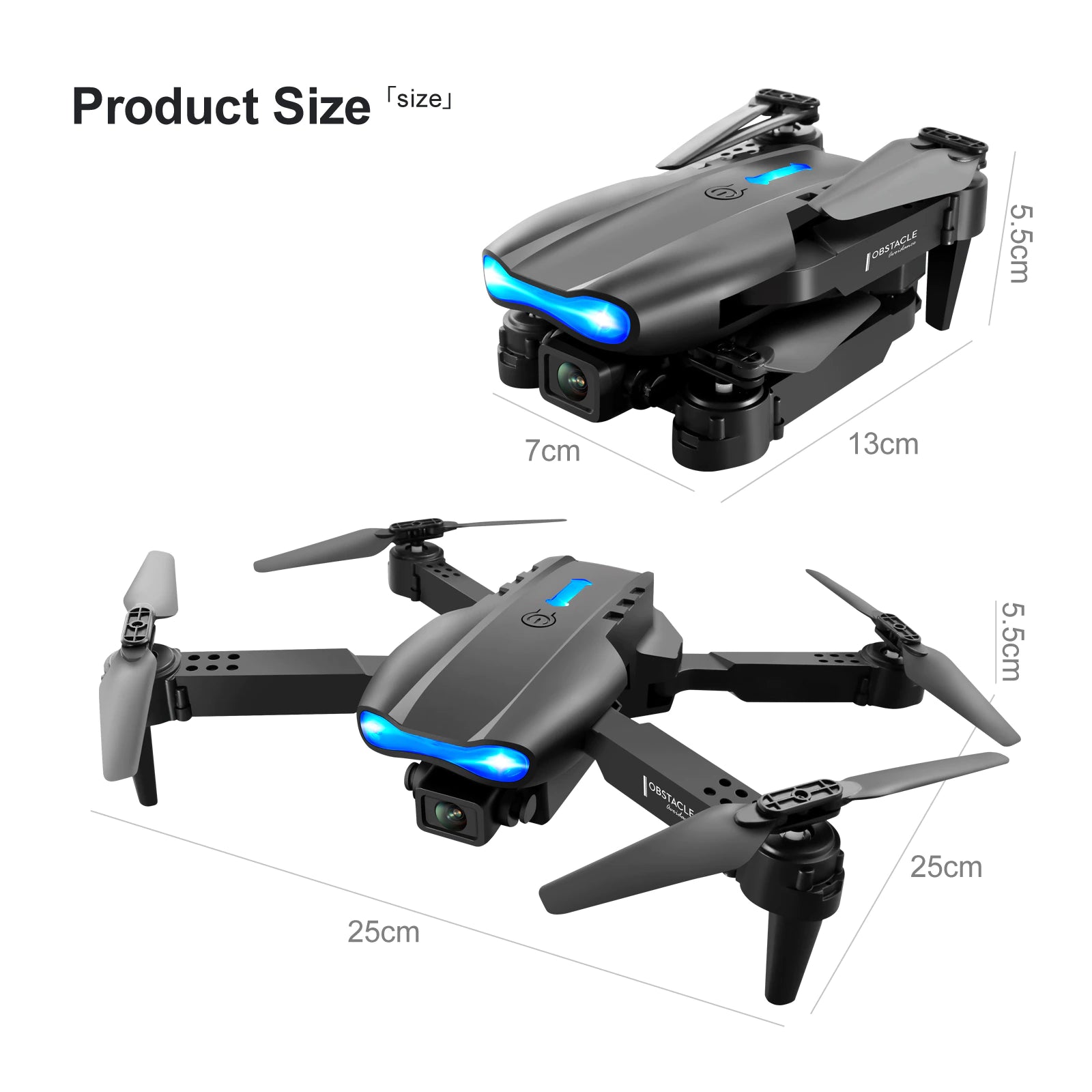 Toy Drone K3/E99PRO 4K Dual Camera Drone-With Camera